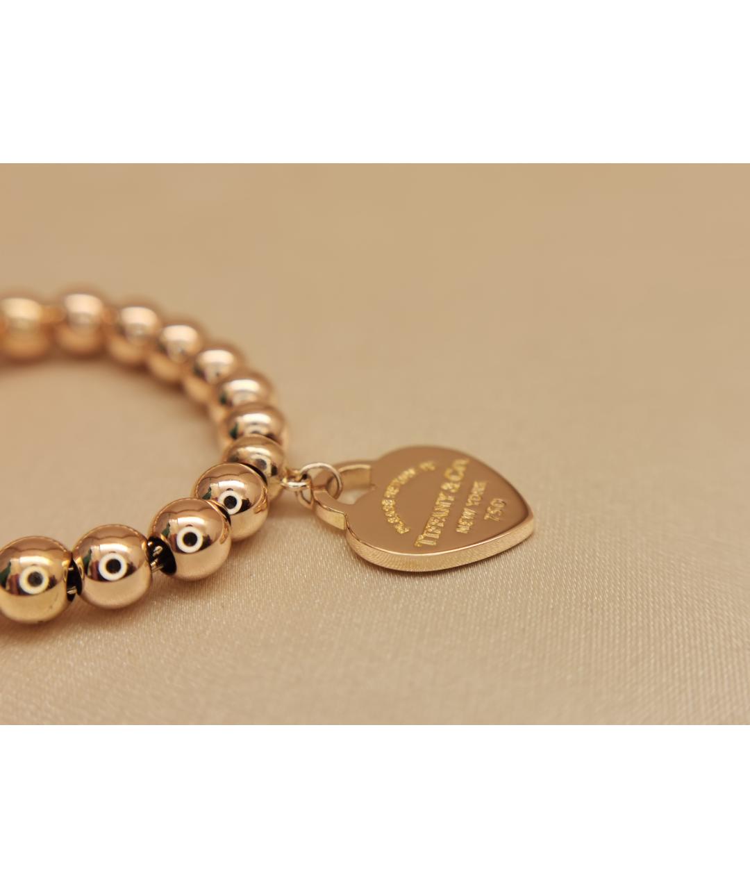 TIFFANY&CO Золотой браслет из розового золота, фото 9