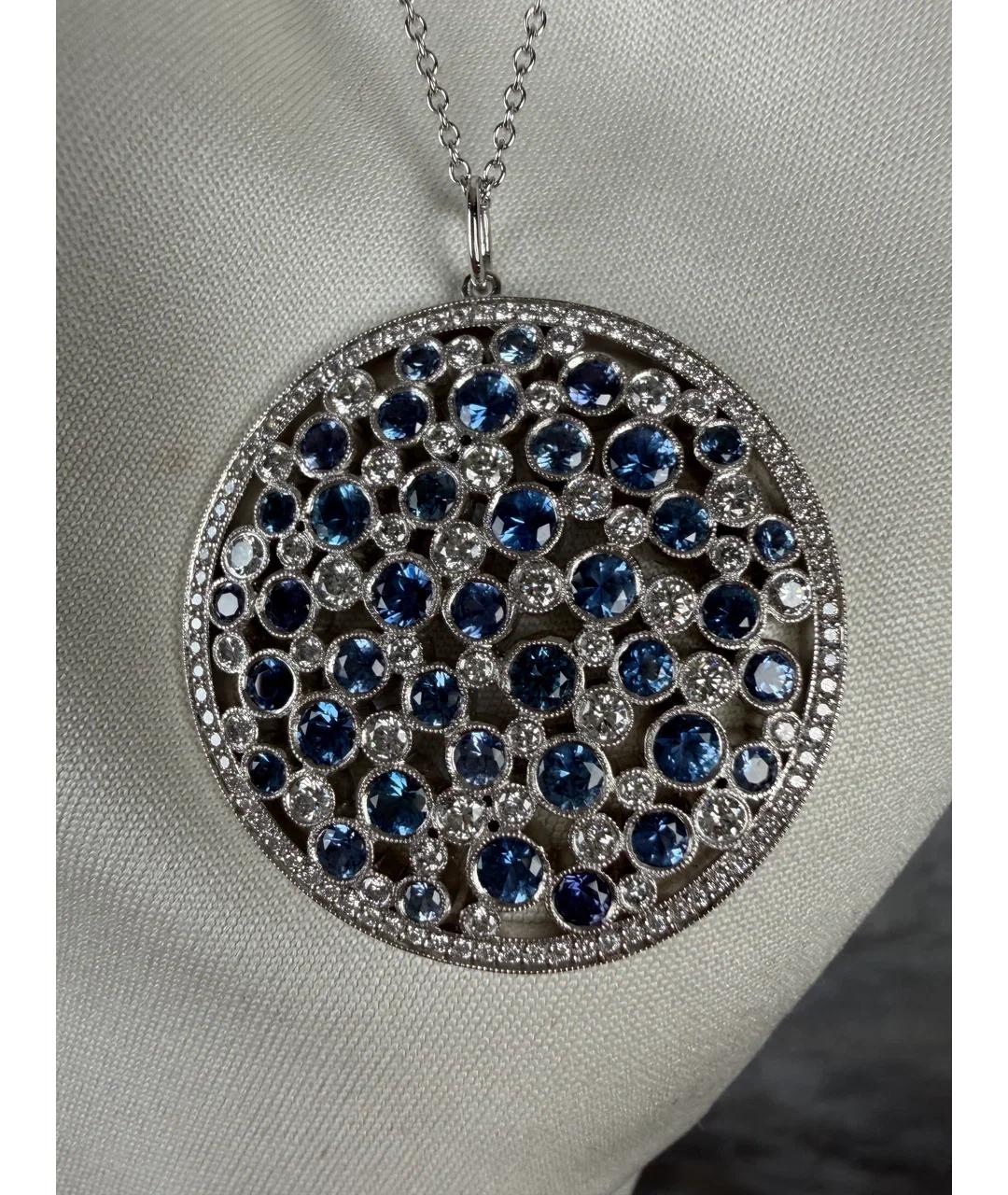 TIFFANY&CO Синее металлическое колье, фото 3