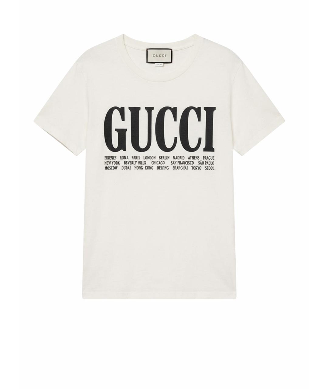 GUCCI Бежевая футболка, фото 1