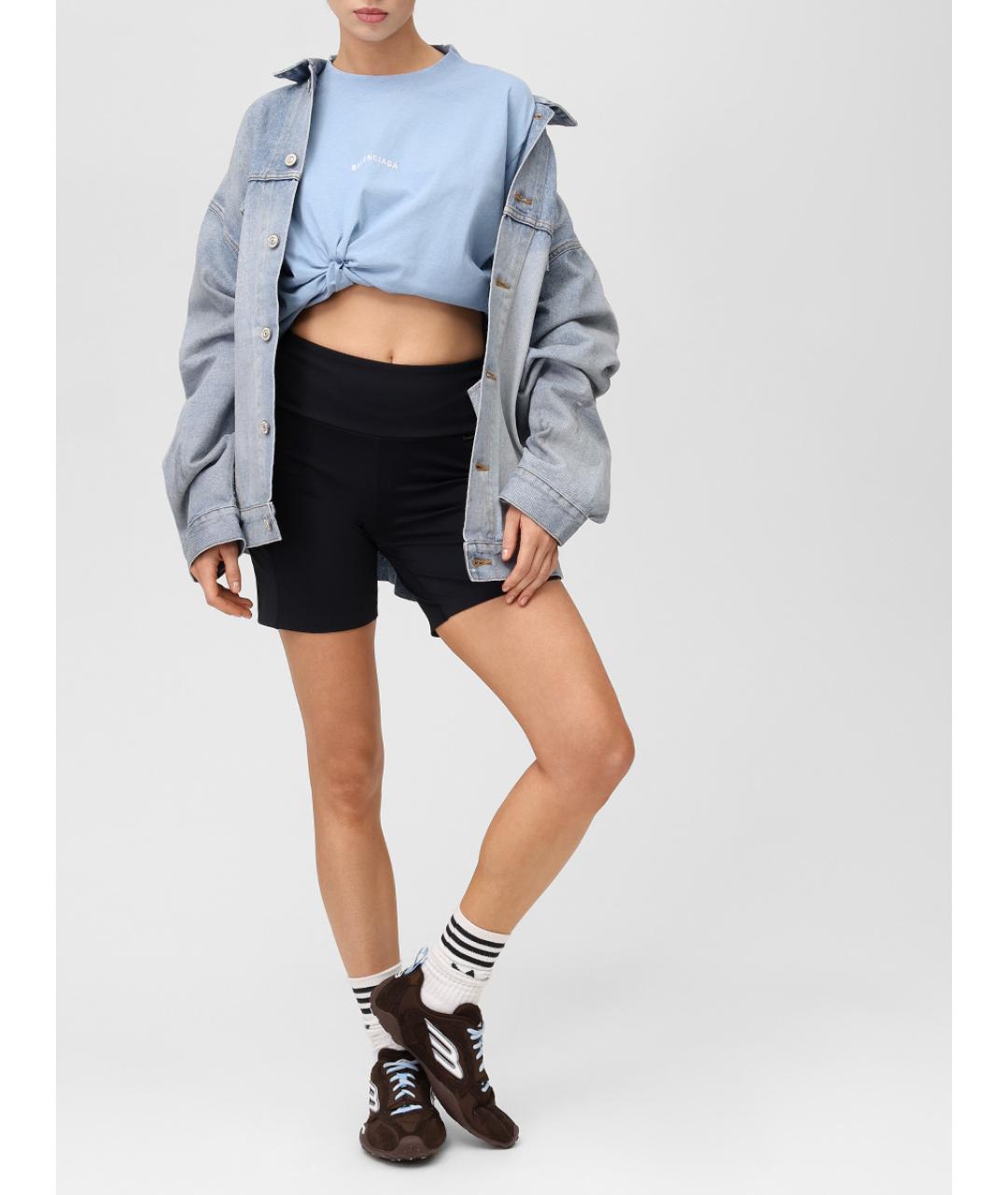 BALENCIAGA Голубая куртка, фото 2
