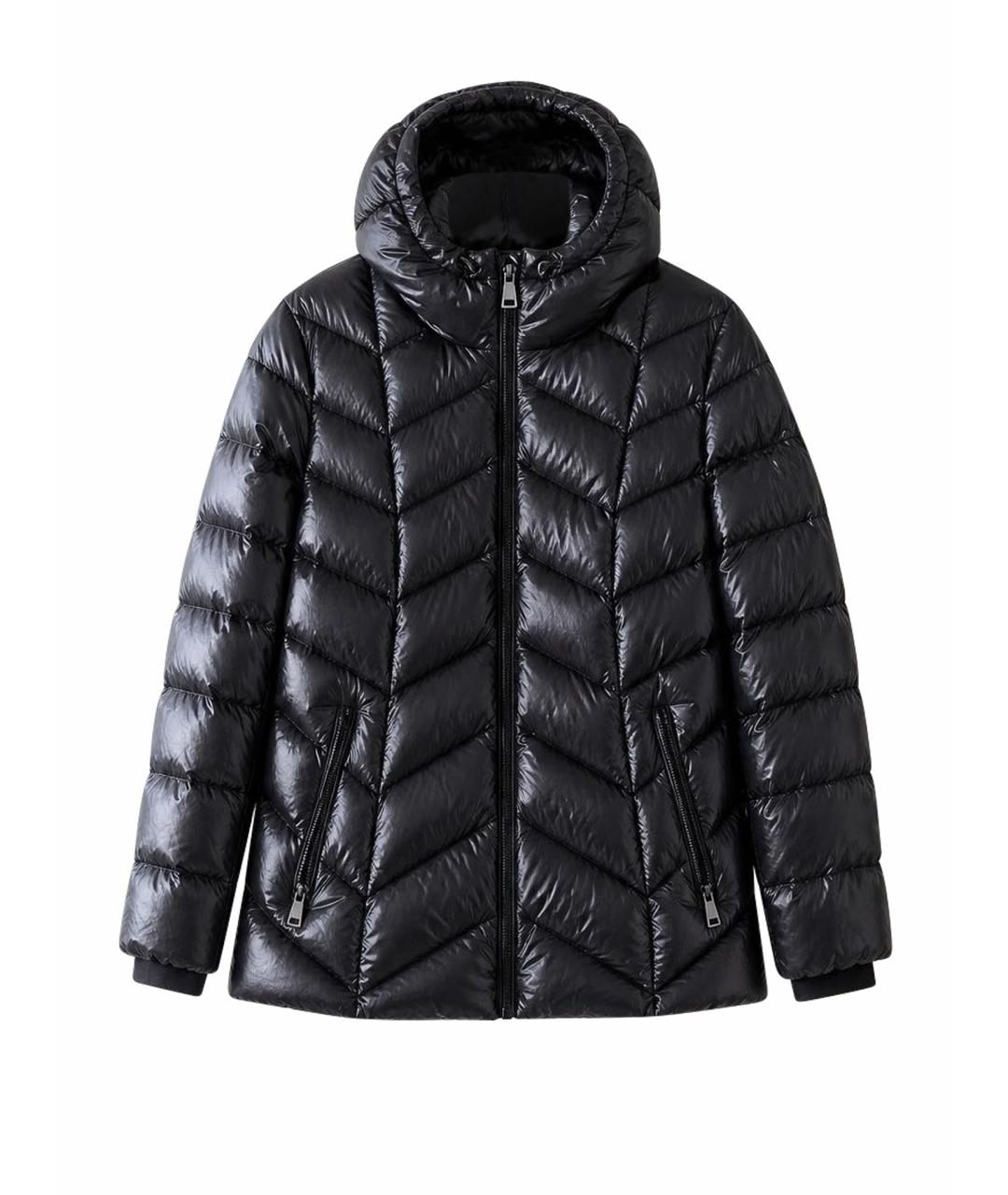 DKNY Черная нейлоновая куртка, фото 1