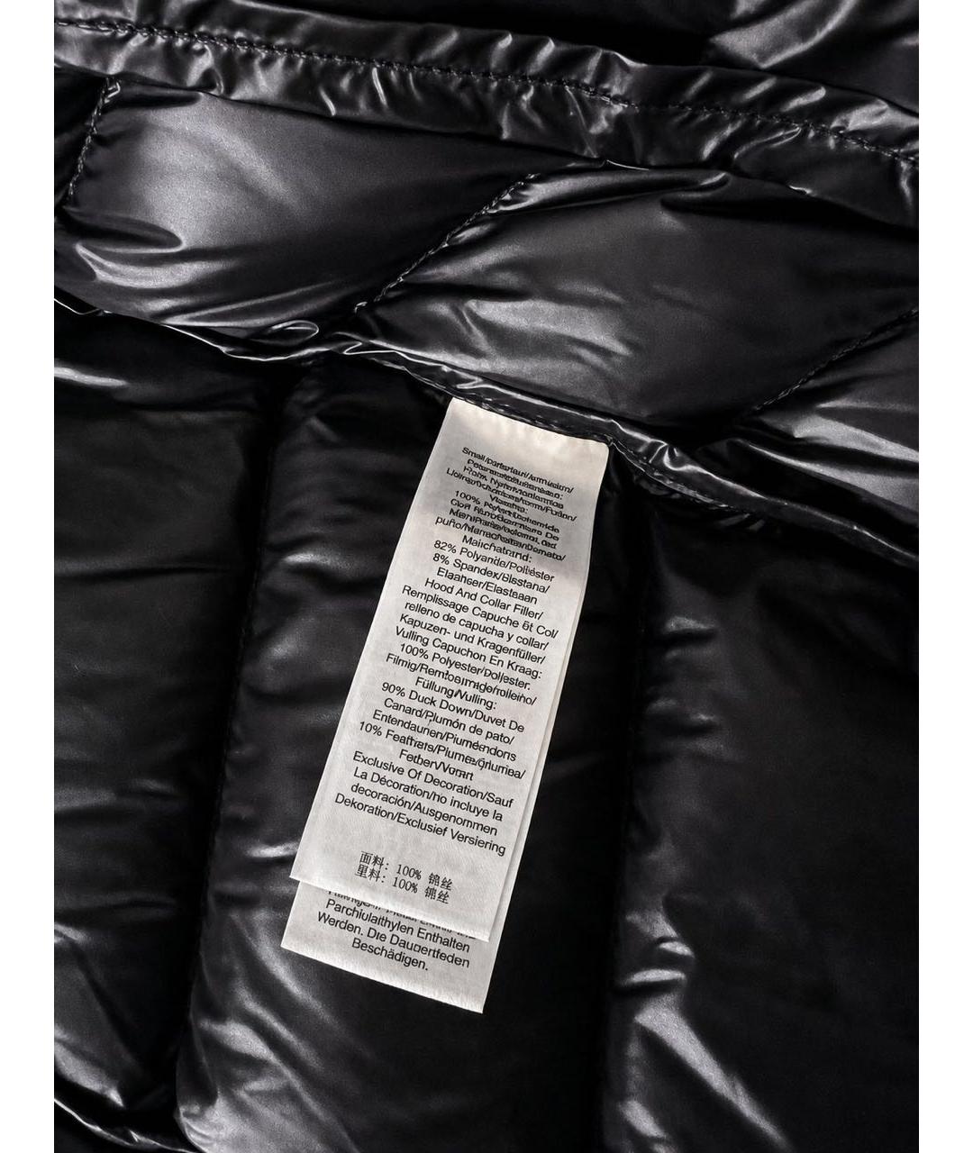 DKNY Черная нейлоновая куртка, фото 5