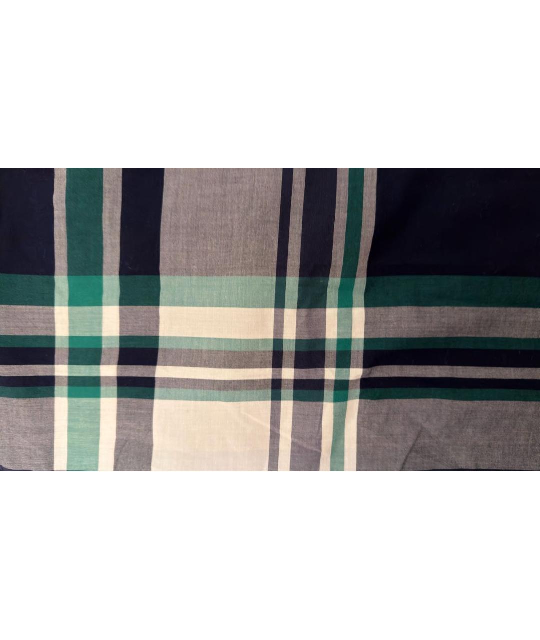 TOMMY HILFIGER Зеленая хлопковая кэжуал рубашка, фото 4