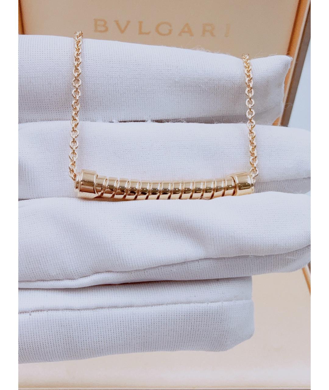 BVLGARI Золотое колье из желтого золота, фото 3