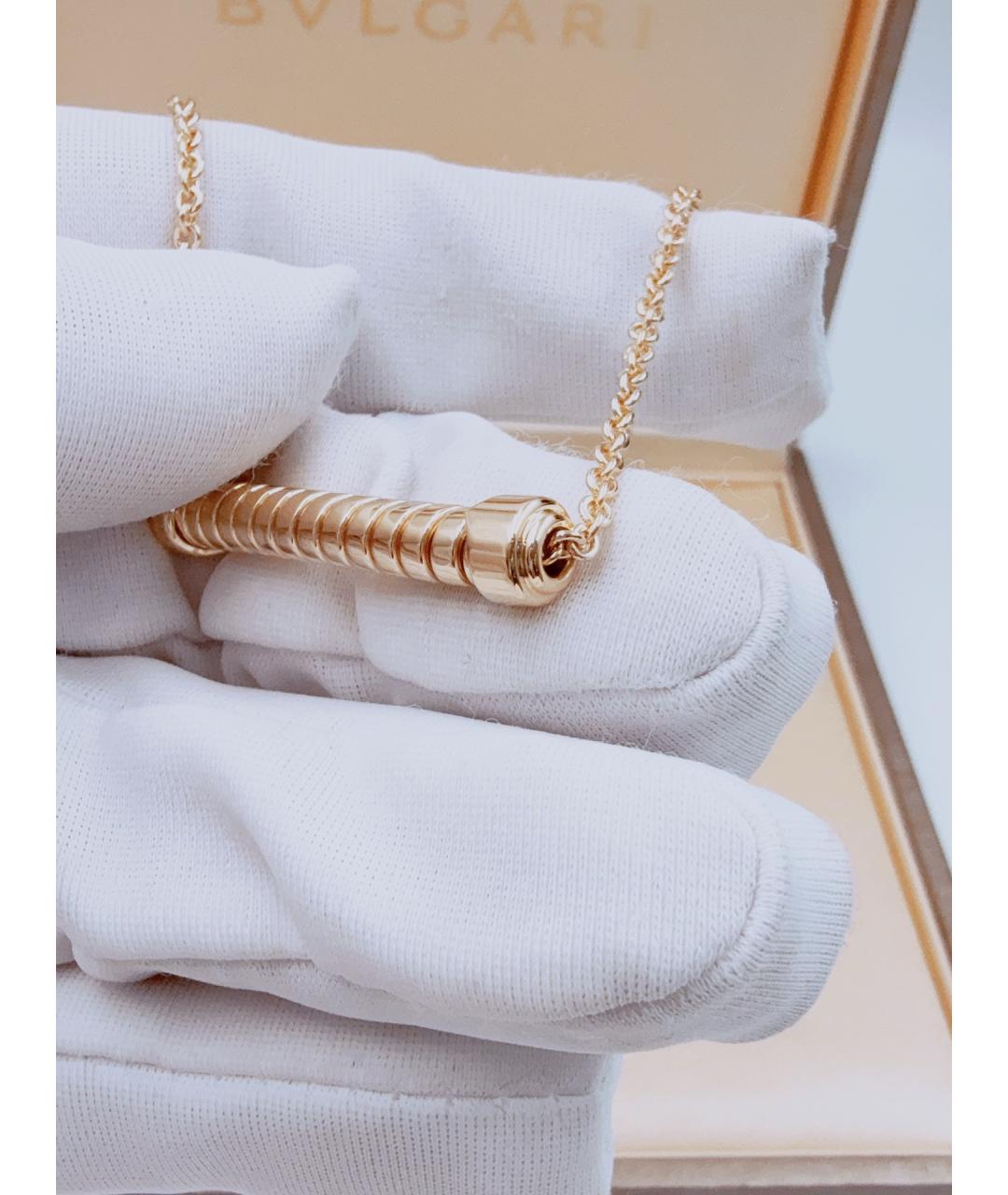 BVLGARI Золотое колье из желтого золота, фото 4