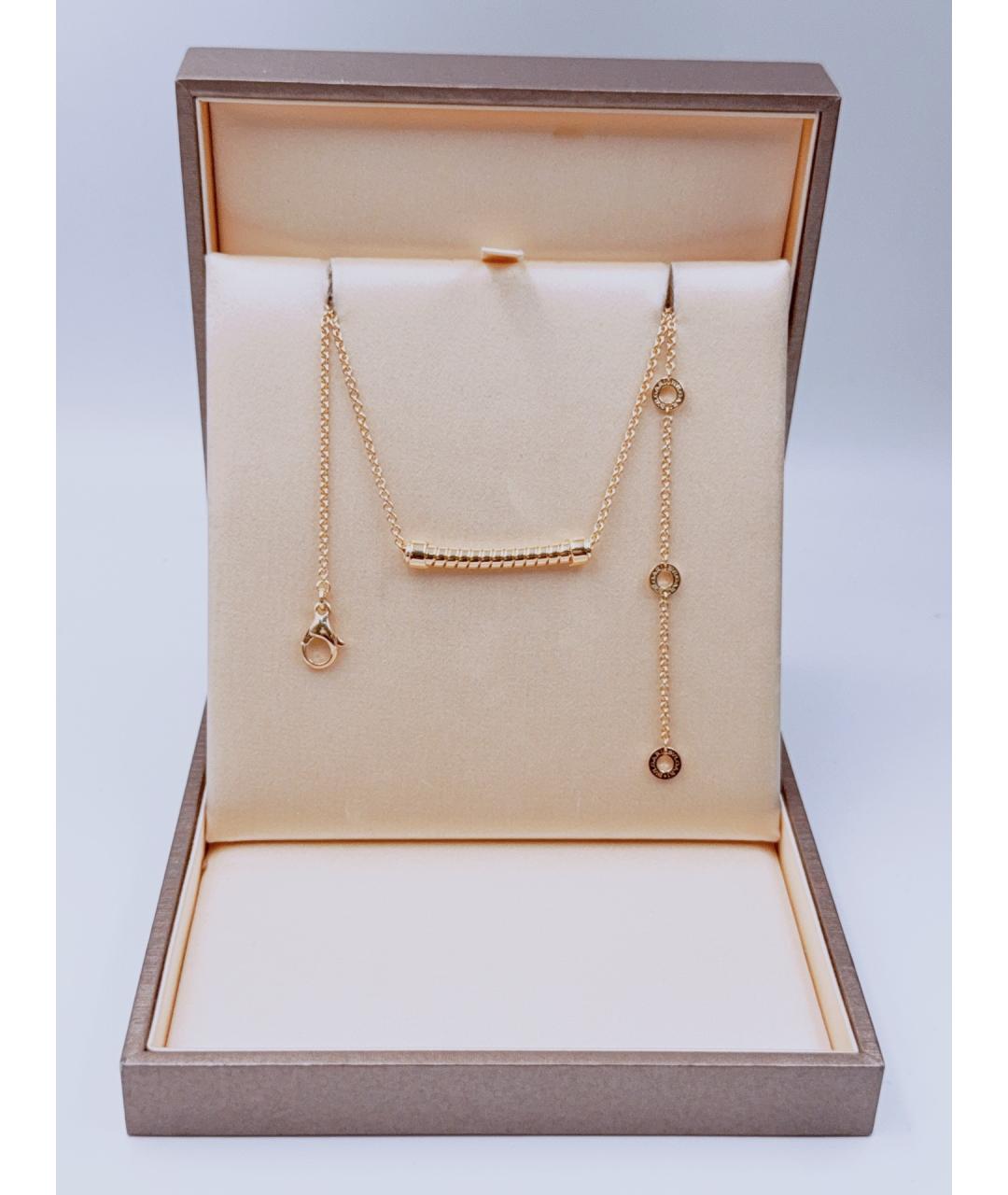 BVLGARI Золотое колье из желтого золота, фото 7
