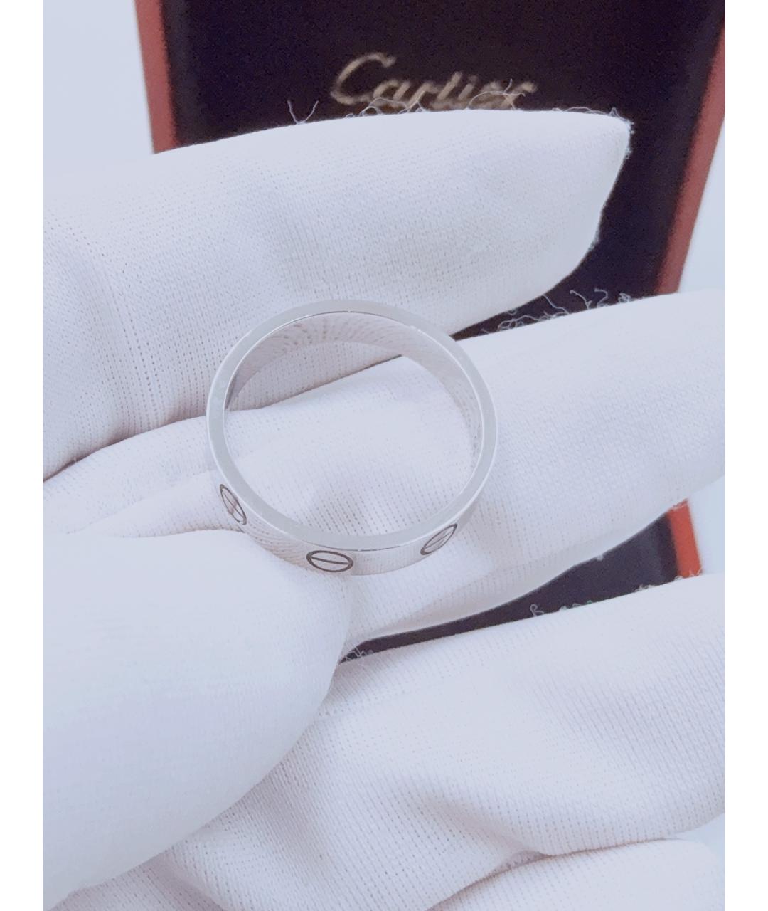 CARTIER Серебряное кольцо из белого золота, фото 6