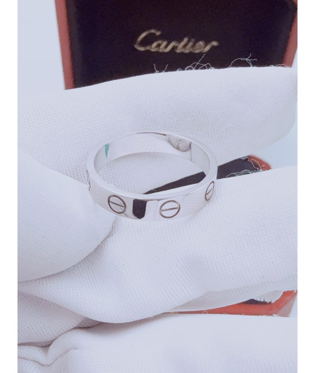 CARTIER Серебряное кольцо из белого золота, фото 8