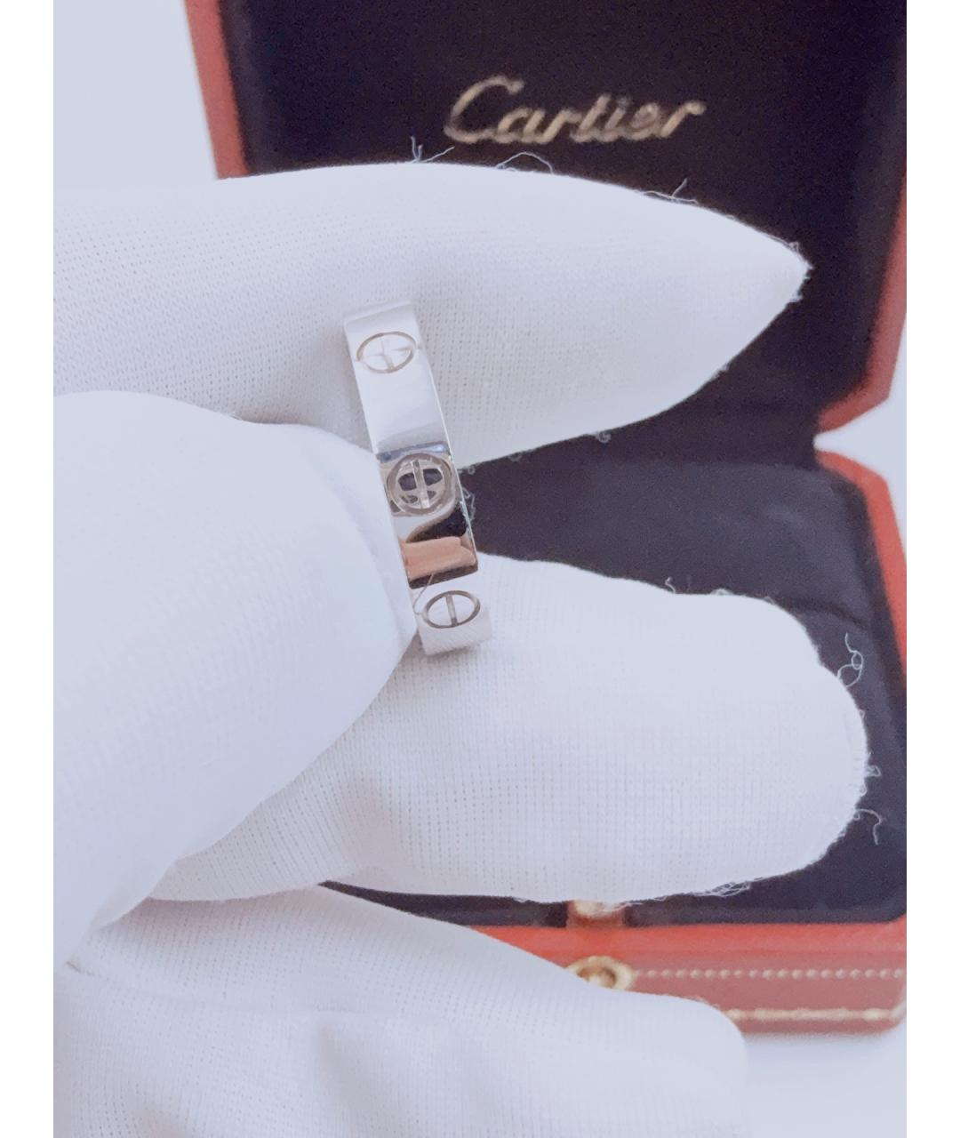 CARTIER Серебряное кольцо из белого золота, фото 3