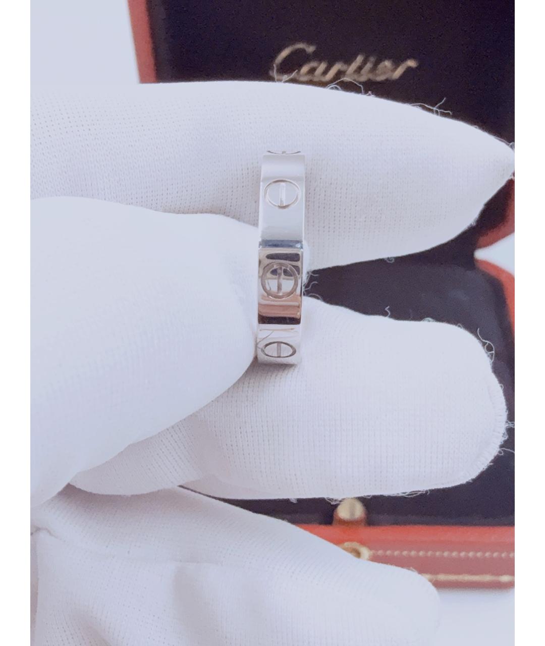 CARTIER Серебряное кольцо из белого золота, фото 2