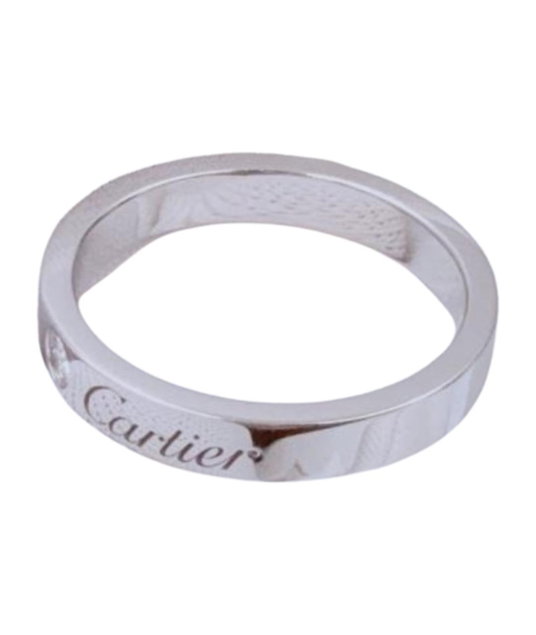 CARTIER Серебряное платиновое кольцо, фото 1