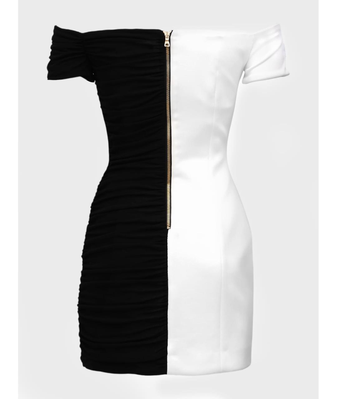 BALMAIN Мульти вискозное коктейльное платье, фото 2