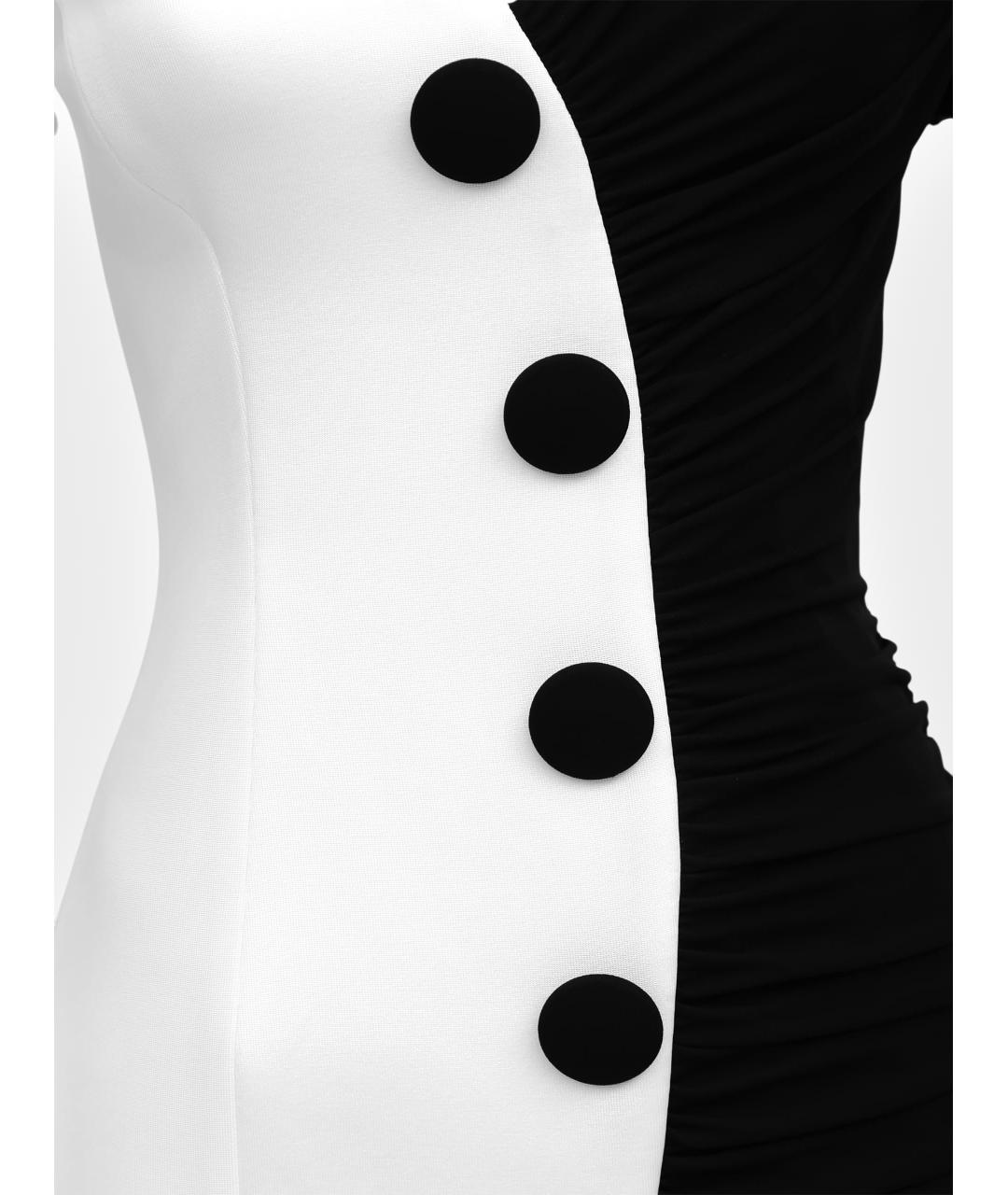 BALMAIN Мульти вискозное коктейльное платье, фото 3