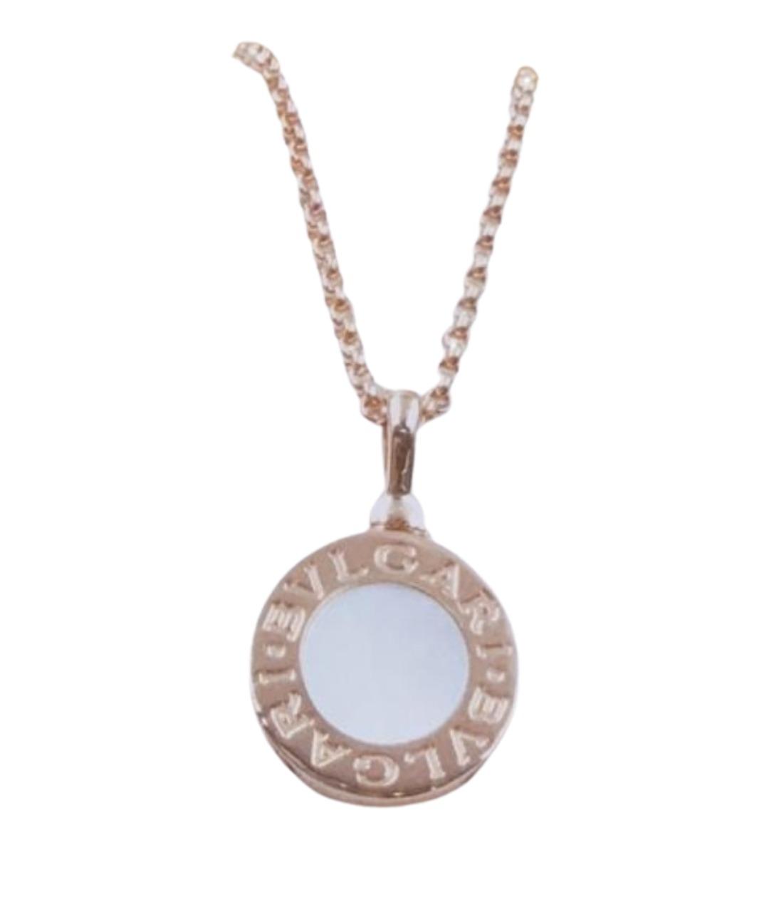 BVLGARI Золотое колье из розового золота, фото 1