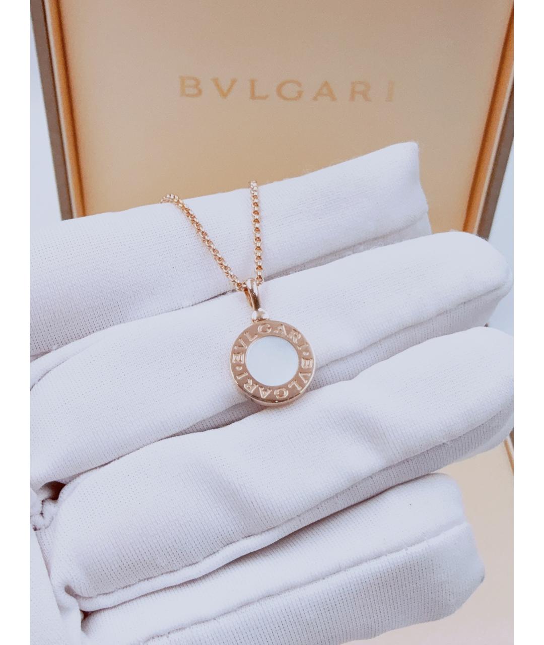 BVLGARI Золотое колье из розового золота, фото 4