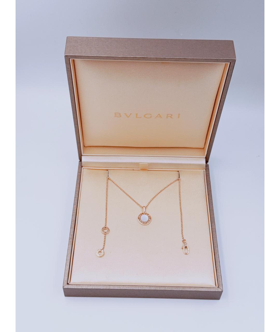 BVLGARI Золотое колье из розового золота, фото 2