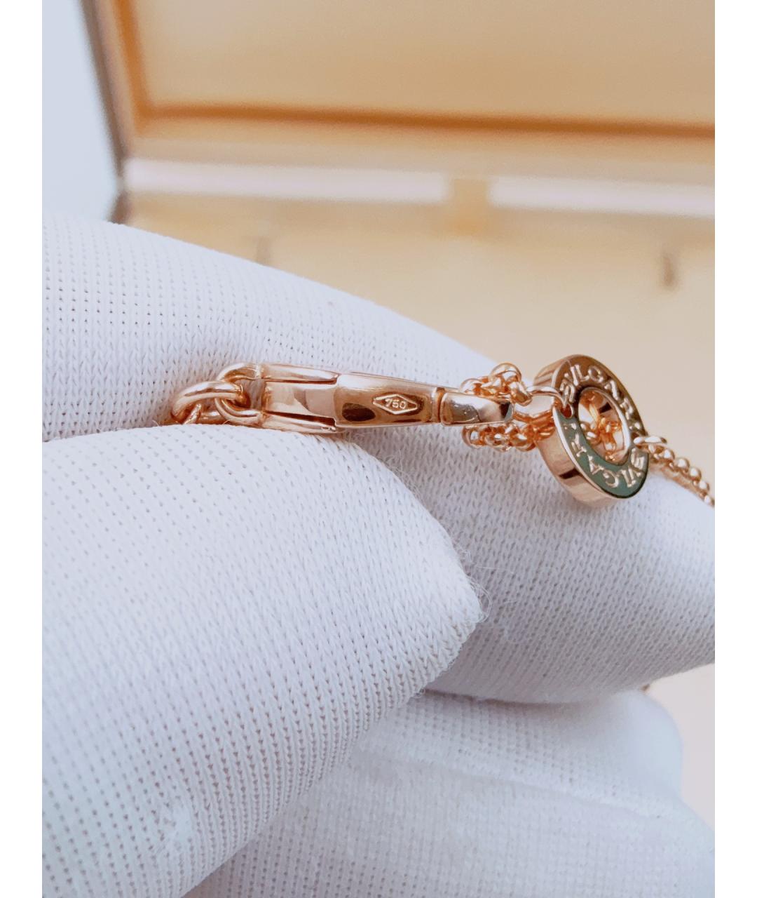 BVLGARI Золотое колье из розового золота, фото 7