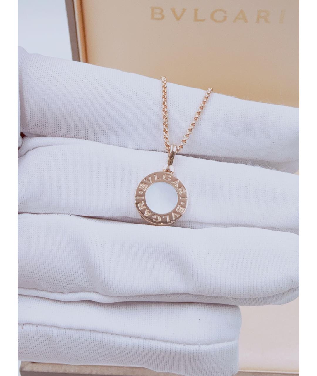 BVLGARI Золотое колье из розового золота, фото 3