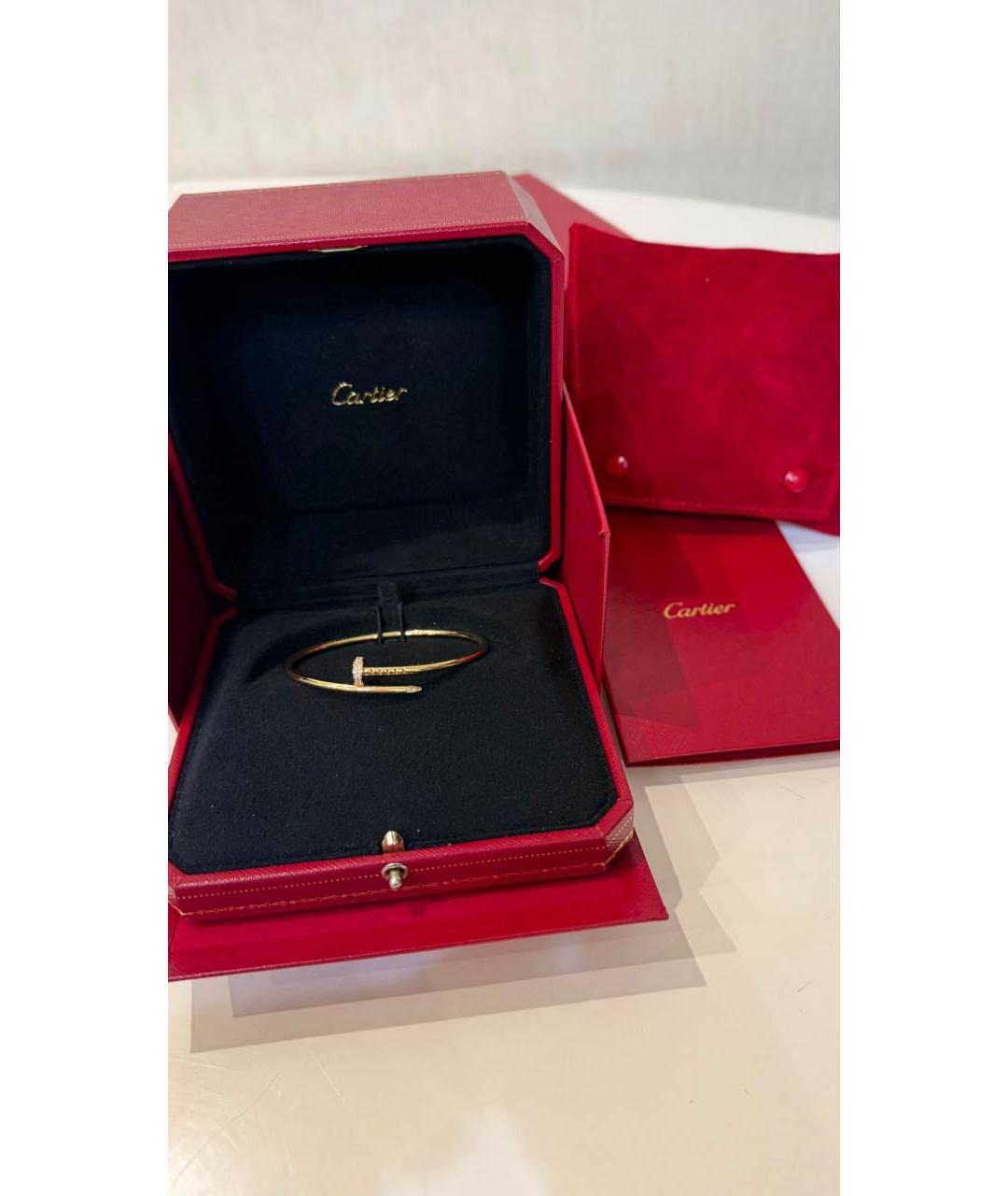 CARTIER Золотой браслет из желтого золота, фото 2