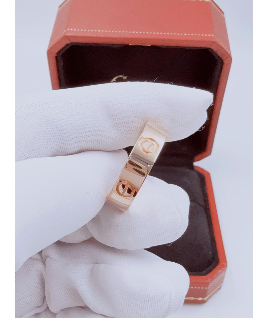 CARTIER Золотое кольцо из розового золота, фото 4