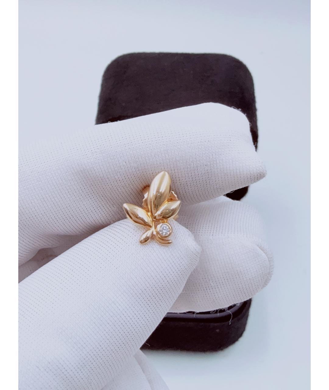 TIFFANY&CO Золотые серьги из желтого золота, фото 6