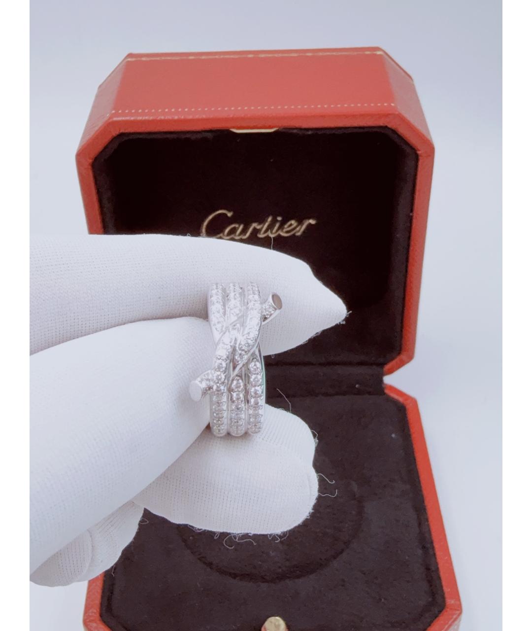 CARTIER Серебряное кольцо из белого золота, фото 2