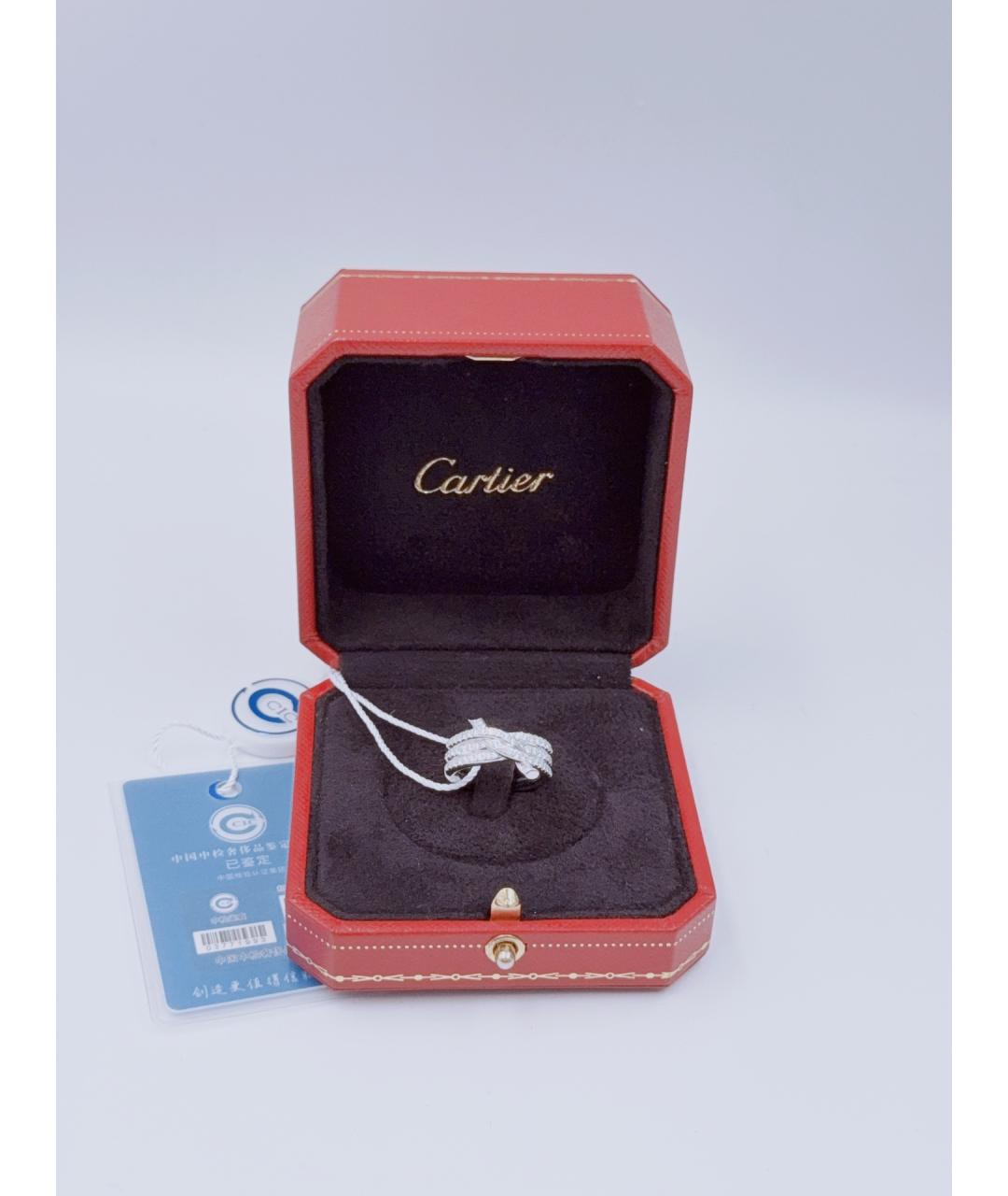 CARTIER Серебряное кольцо из белого золота, фото 8