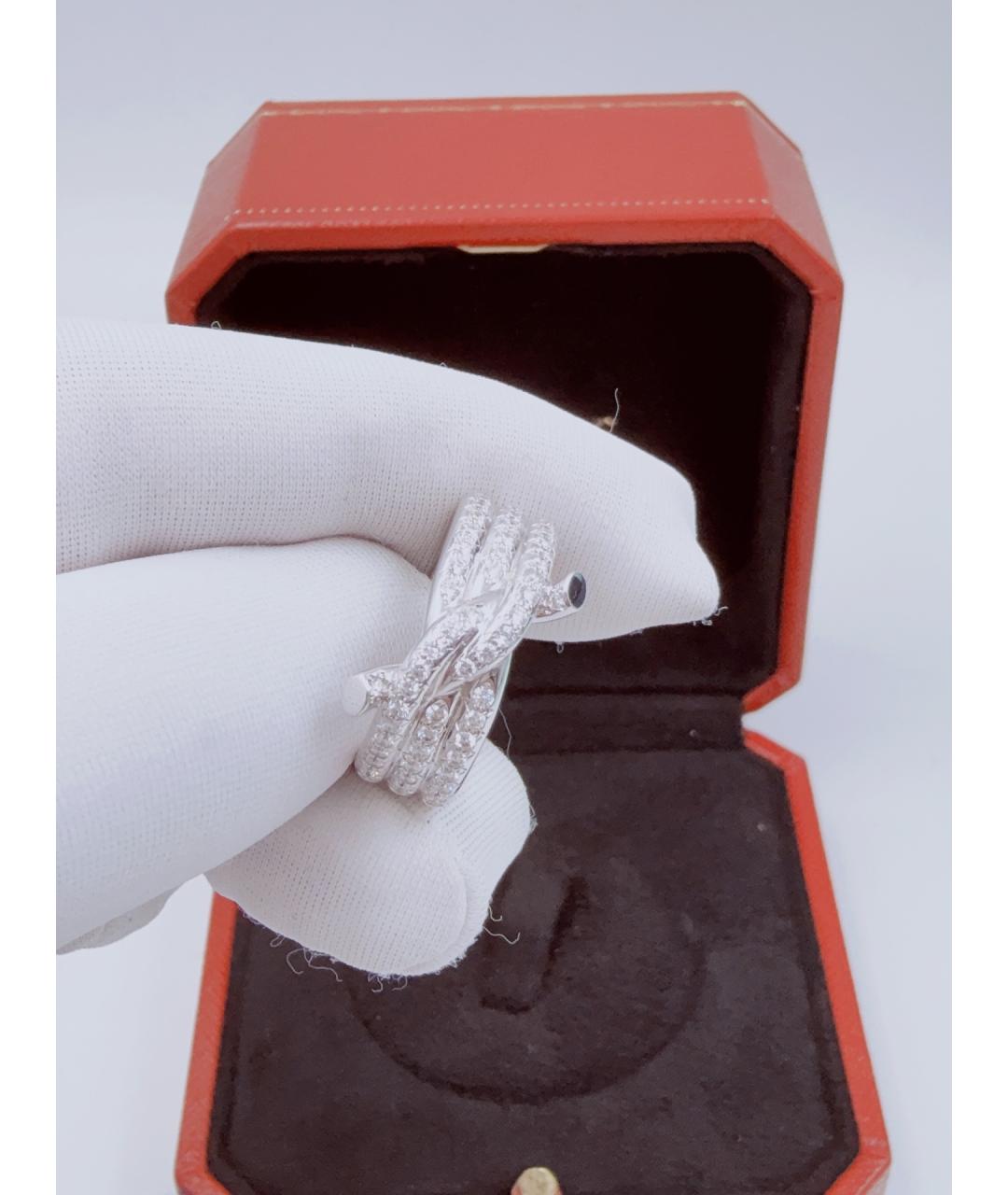 CARTIER Серебряное кольцо из белого золота, фото 4