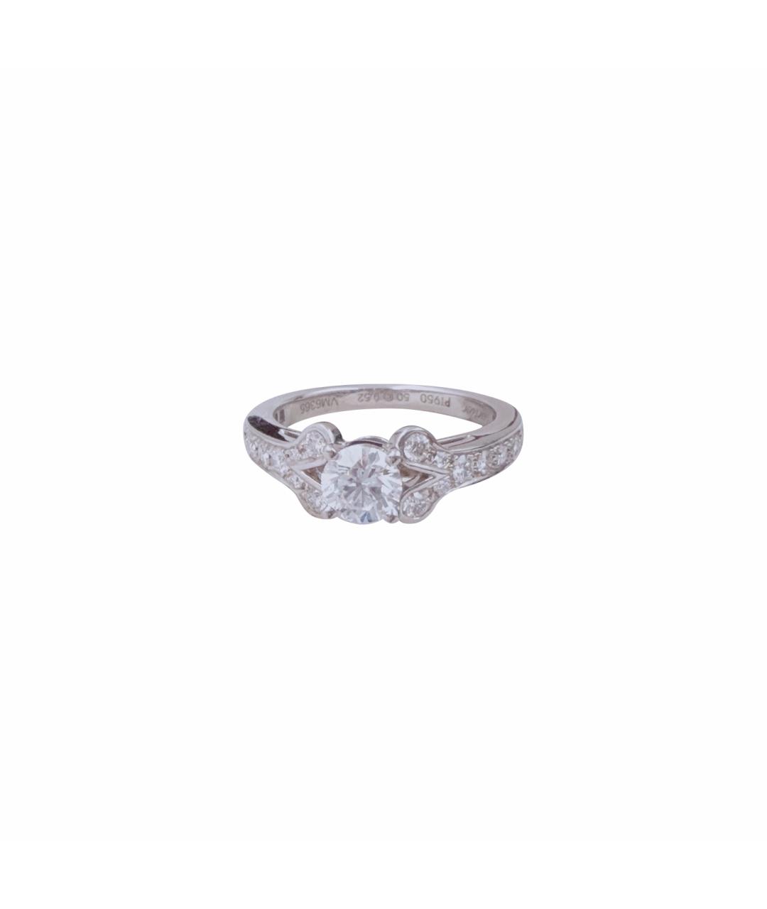 CARTIER Серебряное платиновое кольцо, фото 1