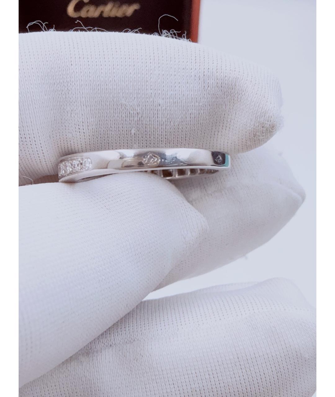 CARTIER Серебряное платиновое кольцо, фото 6