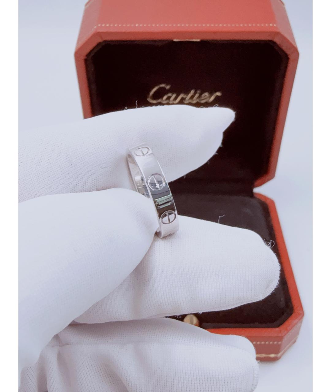 CARTIER Серебряное кольцо из белого золота, фото 6