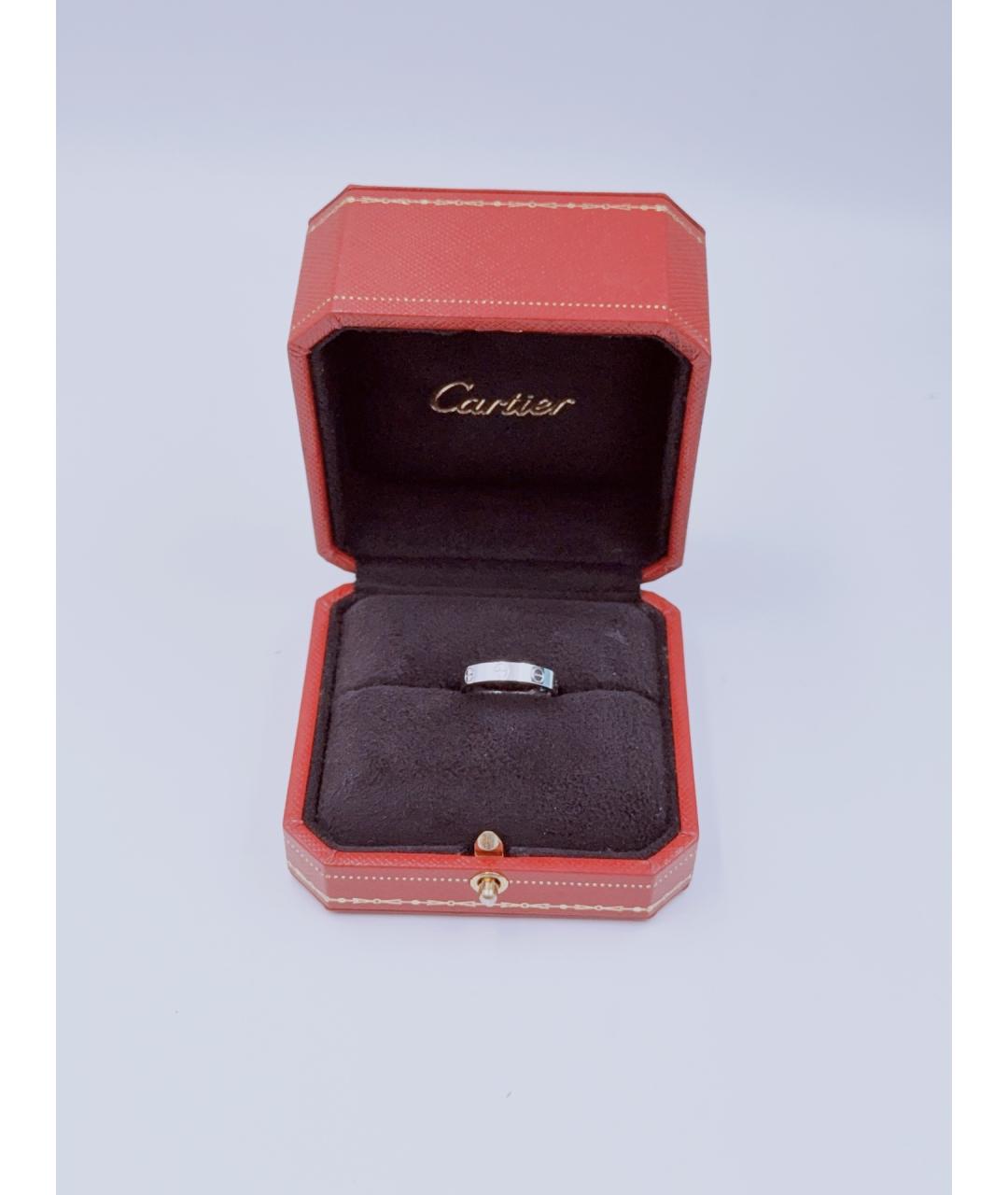 CARTIER Серебряное кольцо из белого золота, фото 2