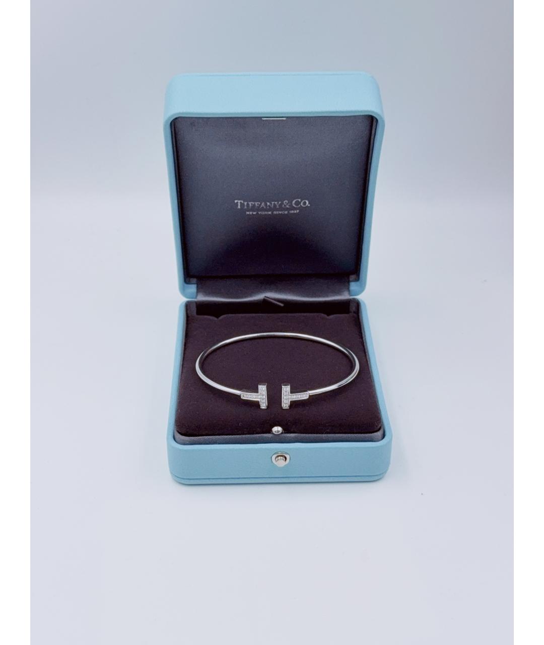 TIFFANY&CO Серебряный браслет из белого золота, фото 7