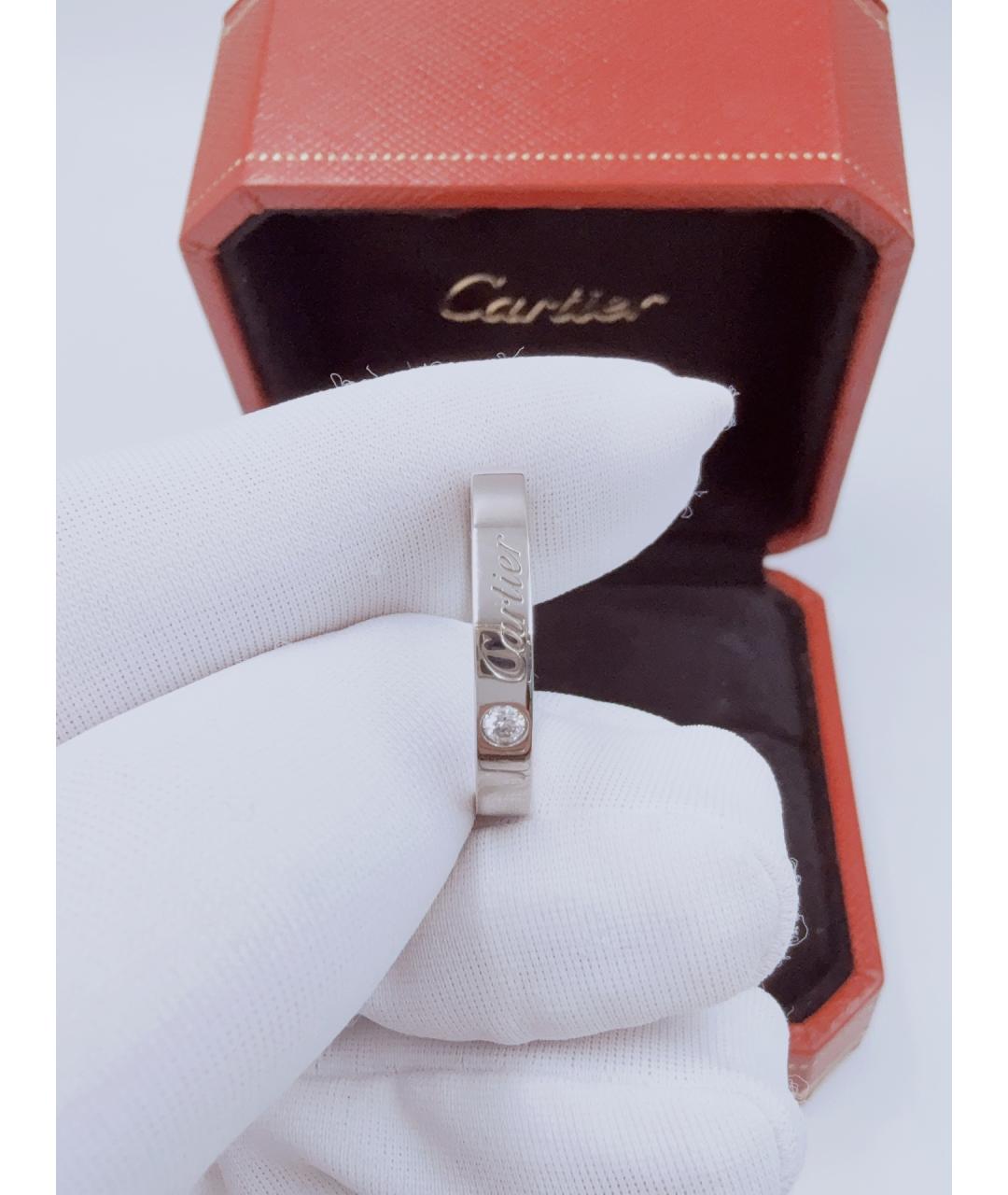CARTIER Серебряное платиновое кольцо, фото 2