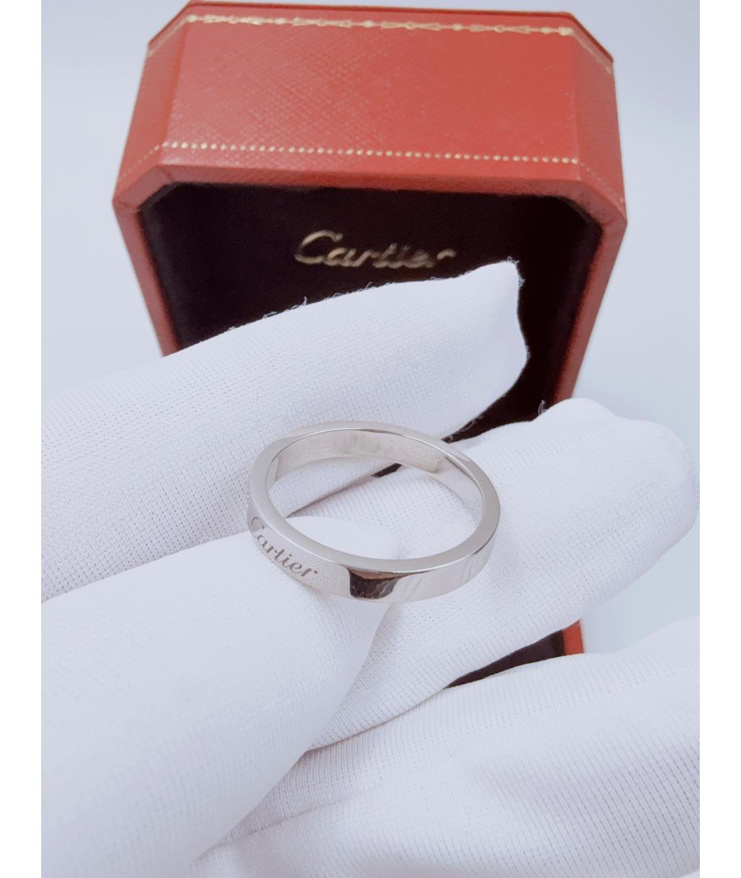 CARTIER Серебряное платиновое кольцо, фото 5