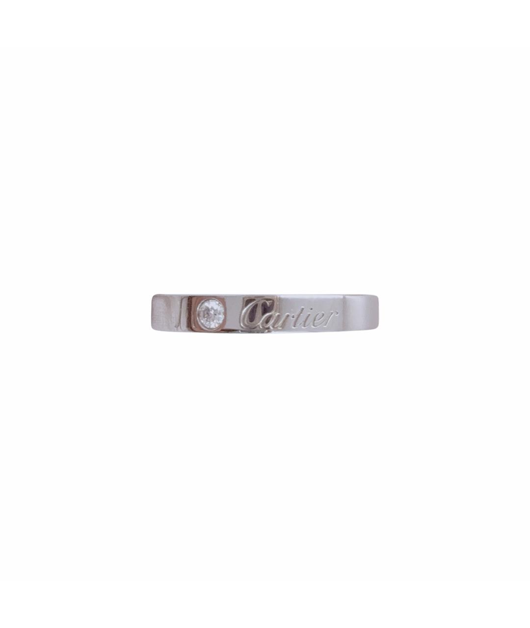 CARTIER Серебряное платиновое кольцо, фото 1