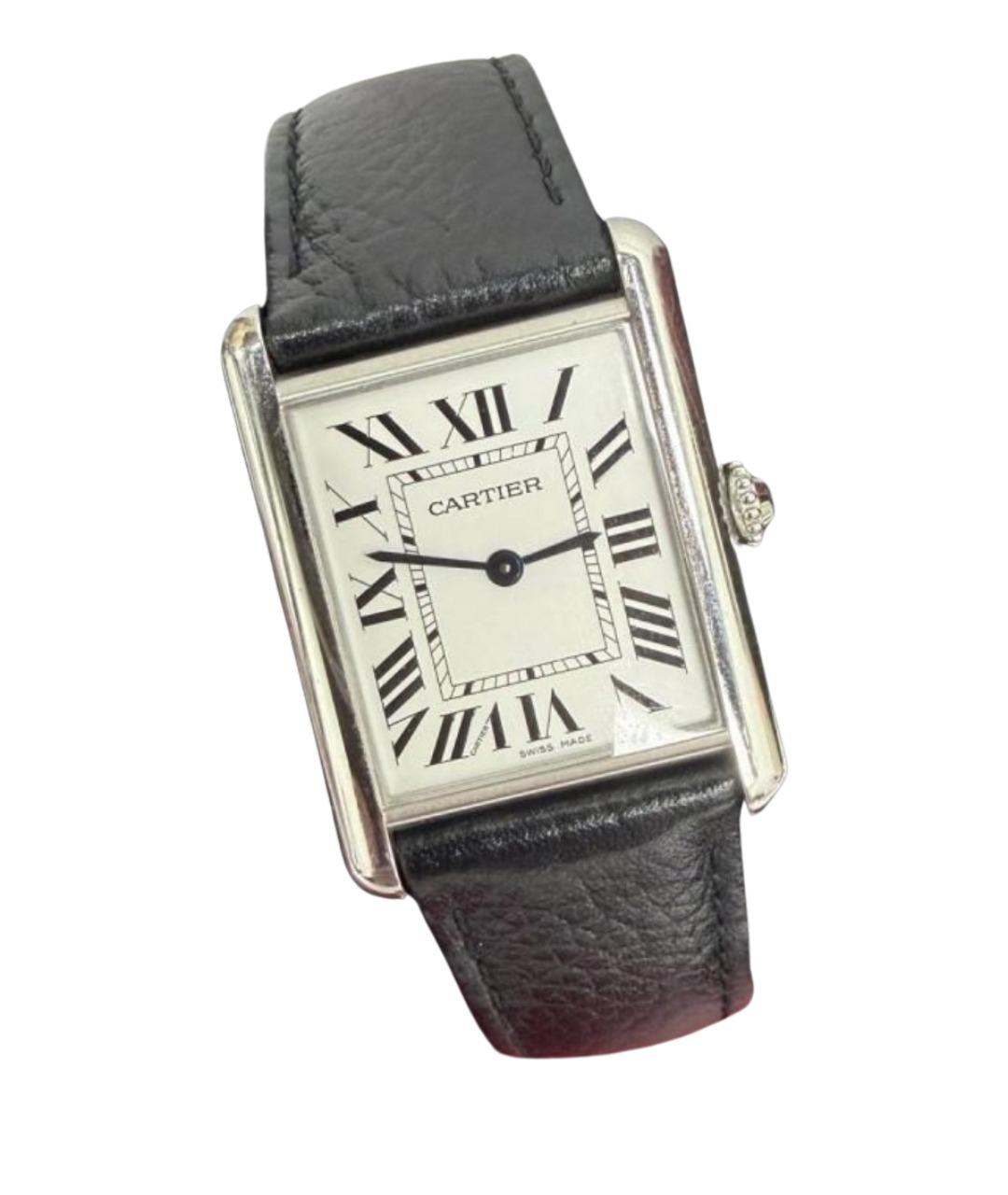 CARTIER Белые часы, фото 1