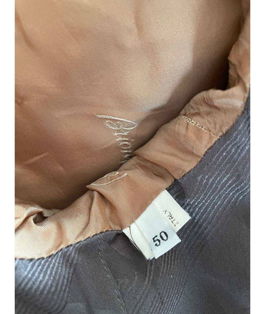 BRIONI Горчичная куртка из экзотической кожи, фото 4