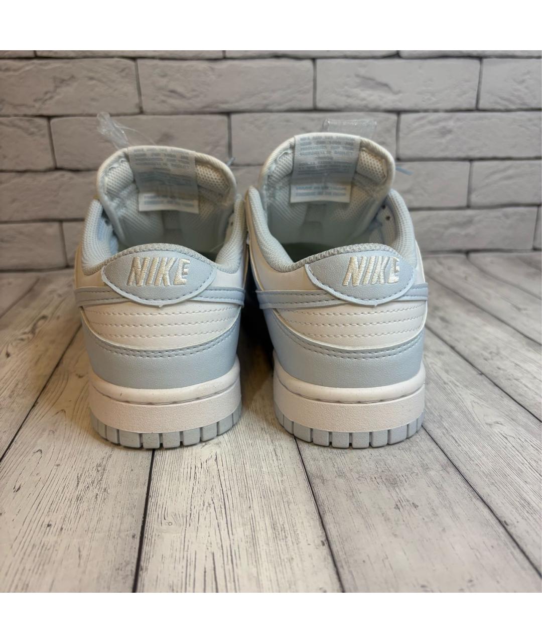 NIKE Голубые кожаные кеды, фото 3