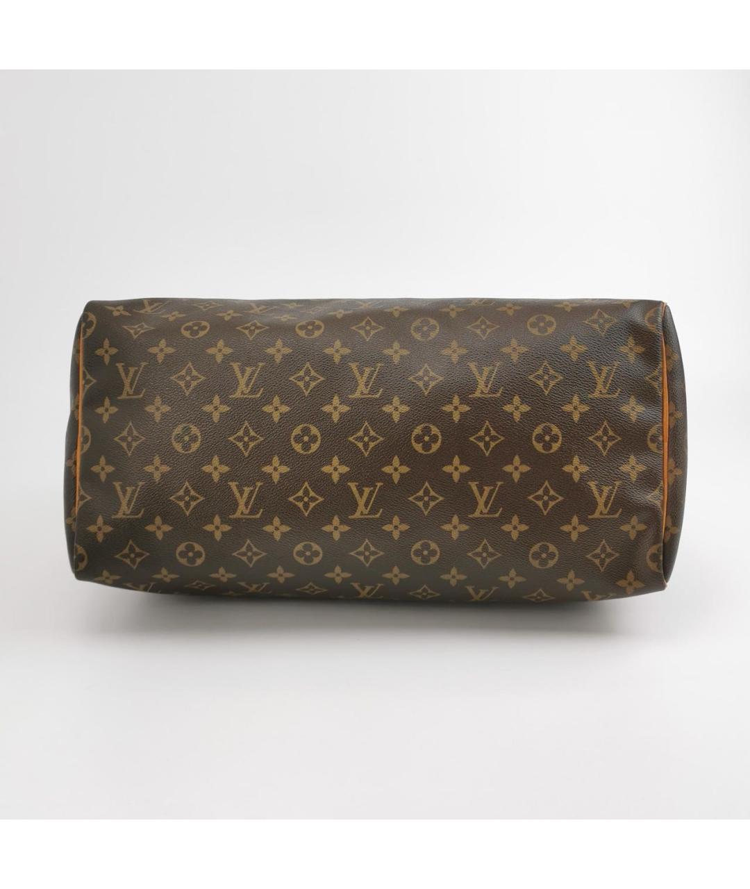 LOUIS VUITTON Коричневая канва дорожная/спортивная сумка, фото 5