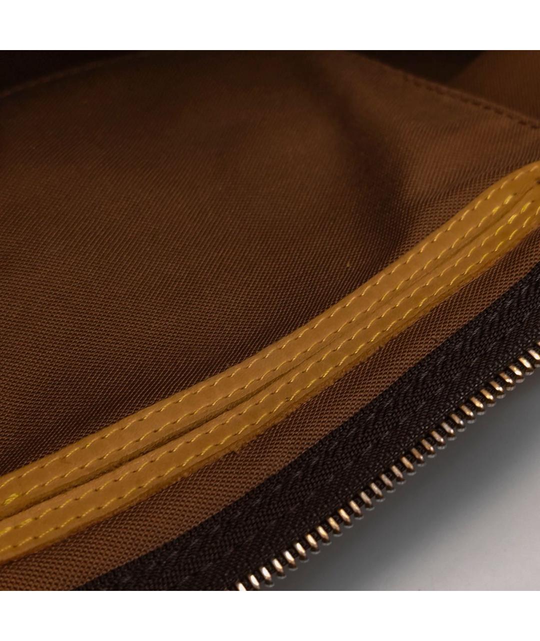 LOUIS VUITTON Коричневая канва дорожная/спортивная сумка, фото 8