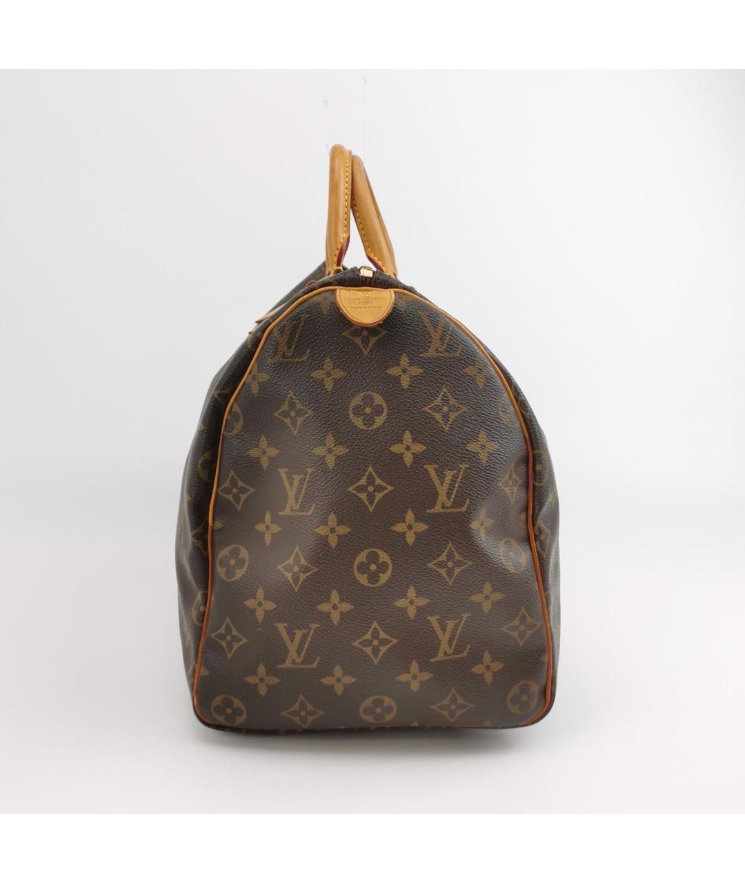 LOUIS VUITTON Коричневая канва дорожная/спортивная сумка, фото 3