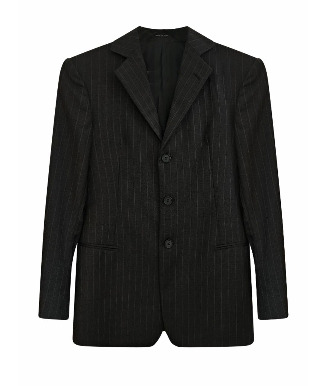 EMPORIO ARMANI Антрацитовый повседневный костюм, фото 1