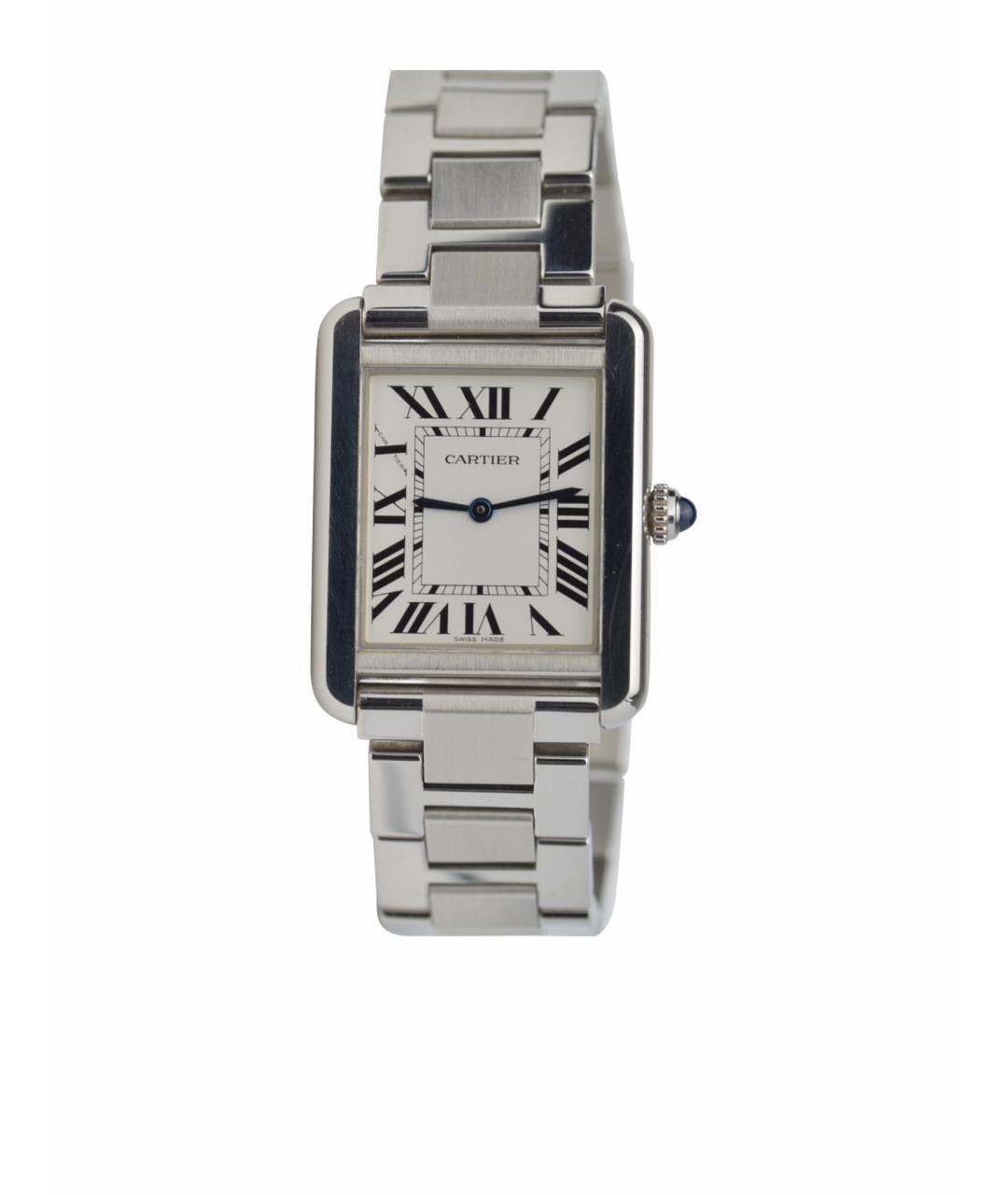 CARTIER Серебряные часы, фото 1