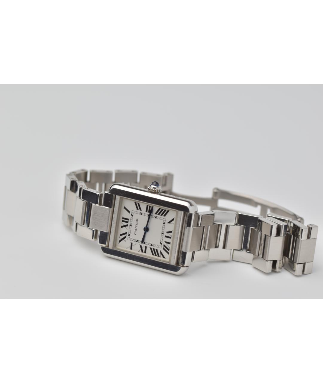 CARTIER Серебряные часы, фото 6