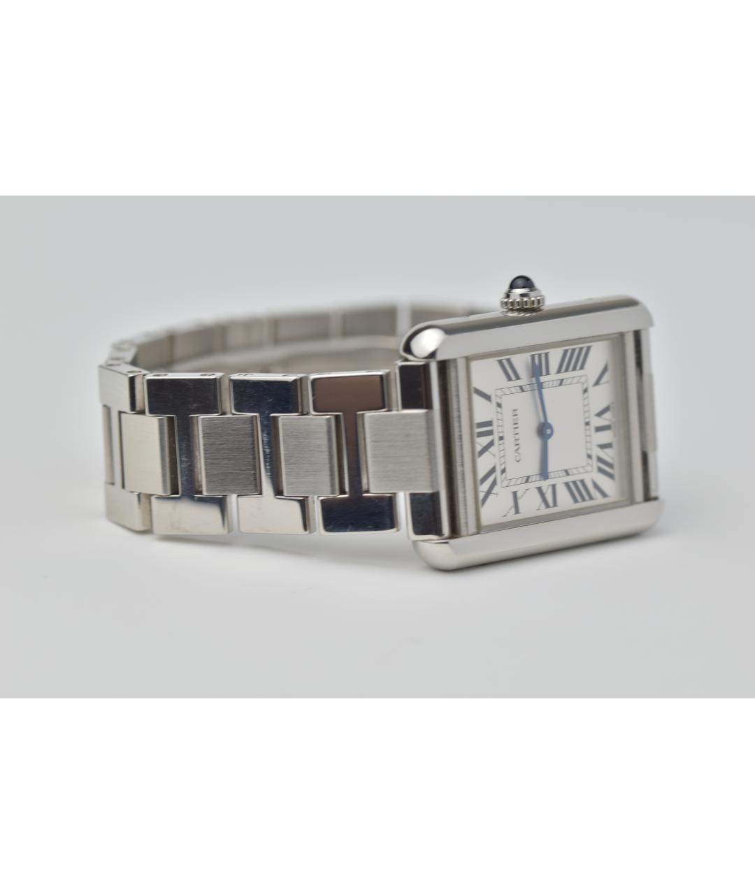 CARTIER Серебряные часы, фото 3