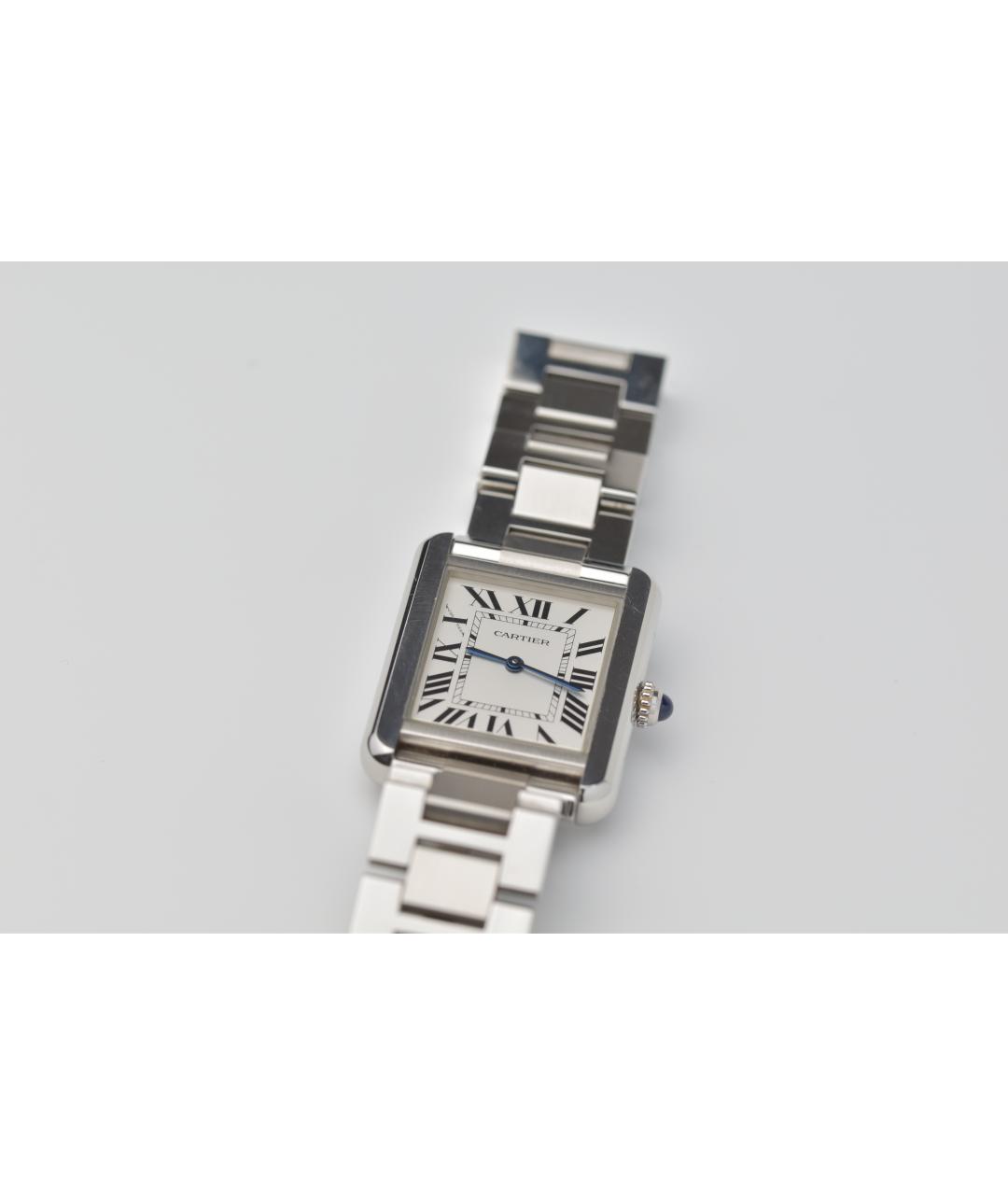 CARTIER Серебряные часы, фото 7