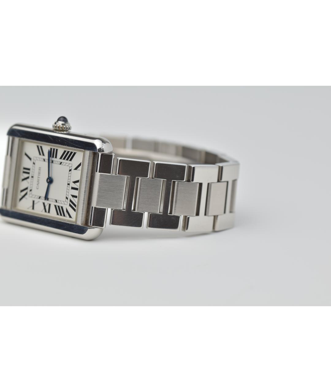 CARTIER Серебряные часы, фото 5