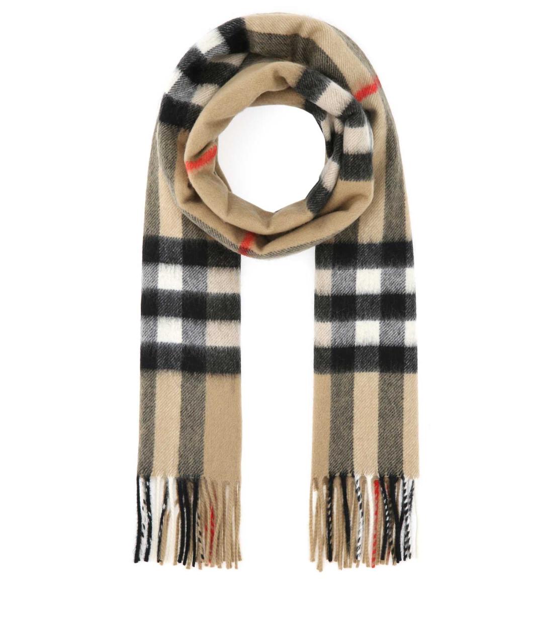 BURBERRY Мульти кашемировый шарф, фото 1