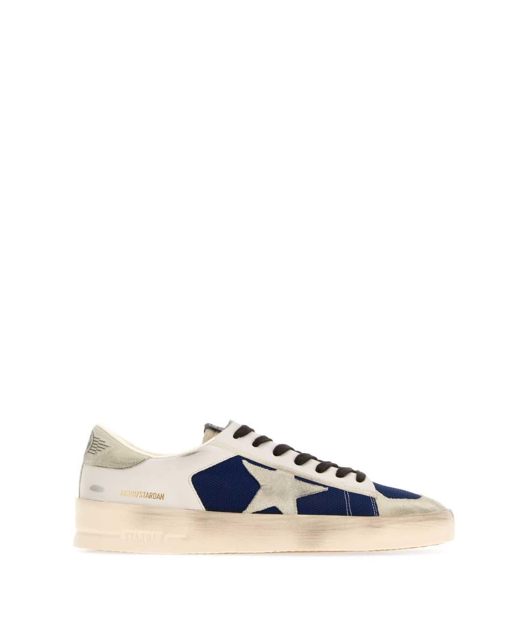GOLDEN GOOSE Мульти кожаные низкие кроссовки / кеды, фото 1